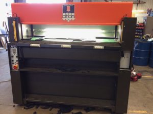 used ATOM cutting press S320 cutting systems uk