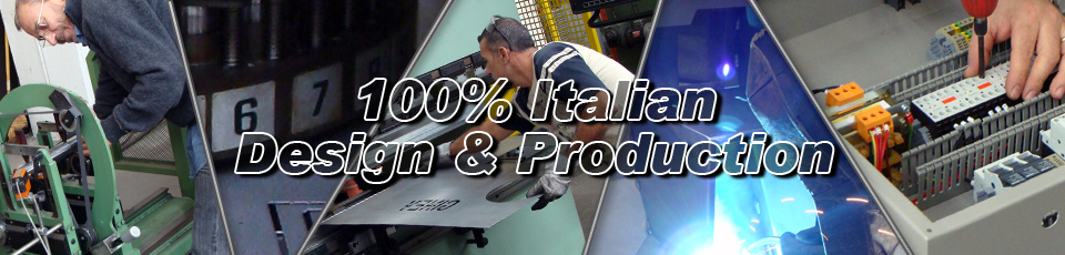 100 percent Italian Banner Image for Dust Extraction Cutting Systems UK