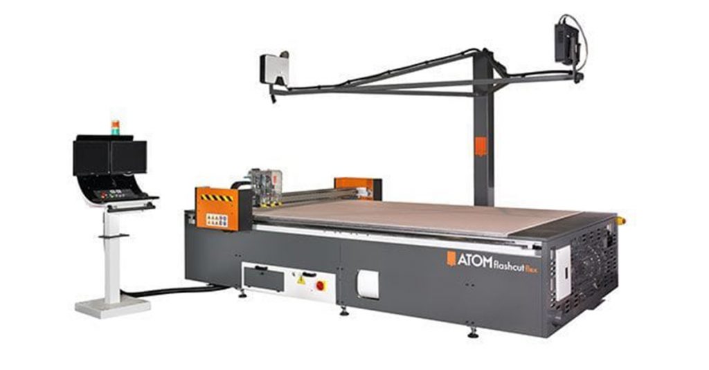 CNC Knife Cutting Tables from Atom supplied by Cutting Systems UK Ltd
