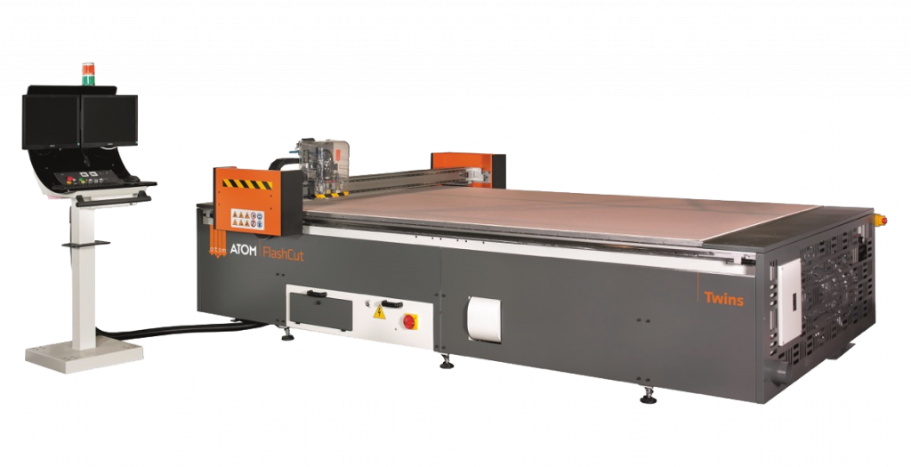 CNC Knife Cutting Tables from Atom supplied by Cutting Systems UK Ltd