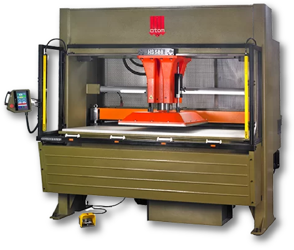 Atom HS588 Travelling Head Die Presses from Cutting Systems UK